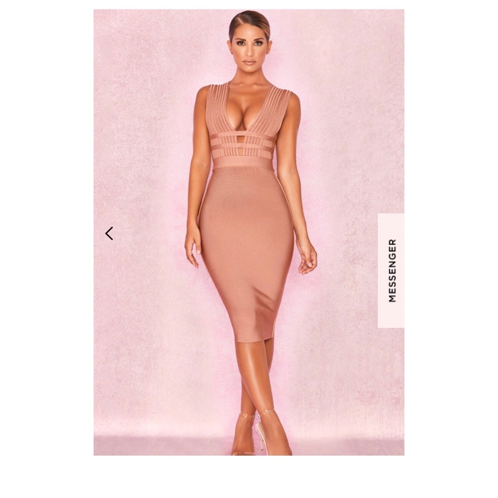 A sexy pink dress